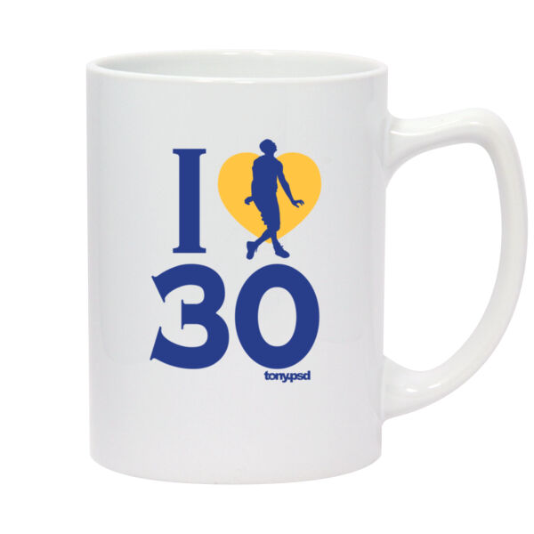 I Love (Heart) 30 - 14oz White Statesman Mug Thumbnail