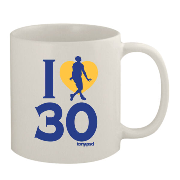 I Love (Heart) 30 - 11oz White Mug Thumbnail
