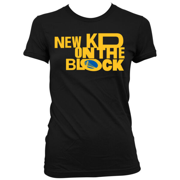 New KD on the Block - Women's Junior Cut Crewneck T-Shirt Thumbnail