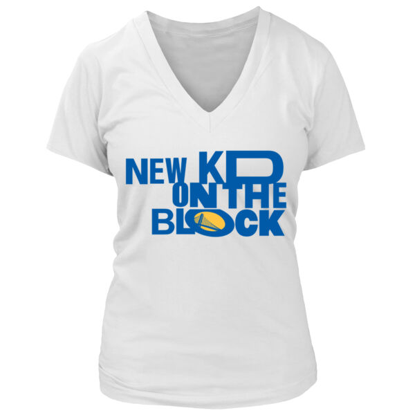 New KD on the Block - Women's Premium Deep V-Neck T-Shirt Thumbnail