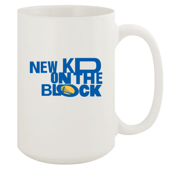 New KD on the Block - 15oz White Mug Thumbnail