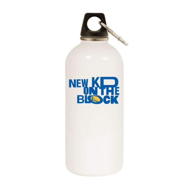 New KD on the Block - White Water Bottle With Carabiner Thumbnail