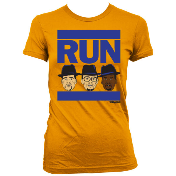 RUN TCG - Women's Junior Cut Crewneck T-Shirt Thumbnail