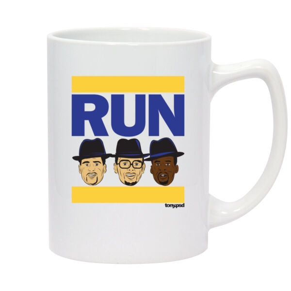 RUN TCG - 14oz White Statesman Mug Thumbnail