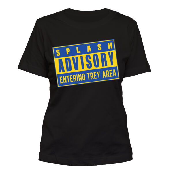 Splash Advisory - Women's Standard Misses Cut T-Shirt Thumbnail