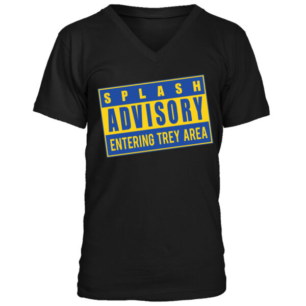 Splash Advisory - Men's Premium V-Neck T-Shirt Thumbnail