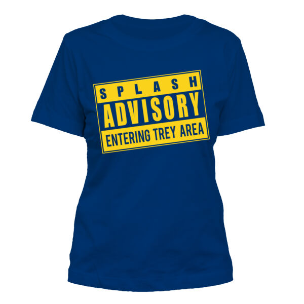 Splash Advisory - Women's Standard Misses Cut T-Shirt Thumbnail