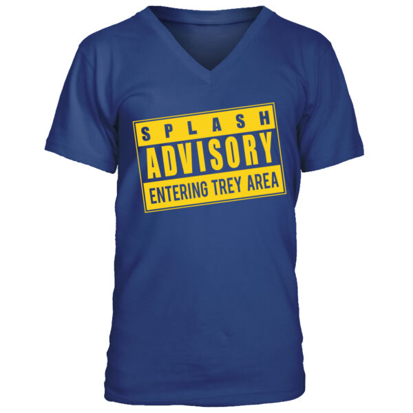 Splash Advisory - Men's Premium V-Neck T-Shirt Thumbnail