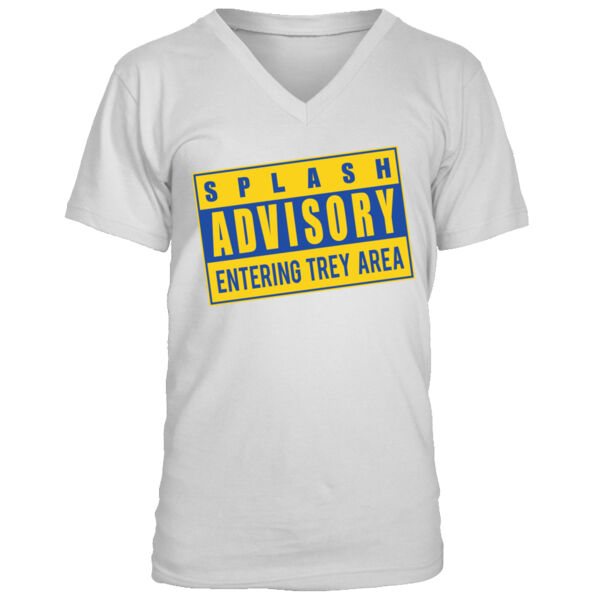 Splash Advisory - Men's Premium V-Neck T-Shirt Thumbnail
