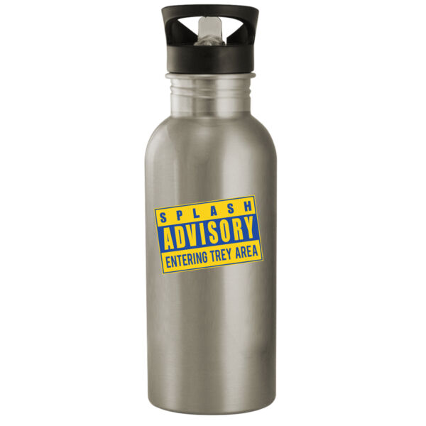 Splash Advisory - 20oz Stainless Steel Water Bottle Thumbnail