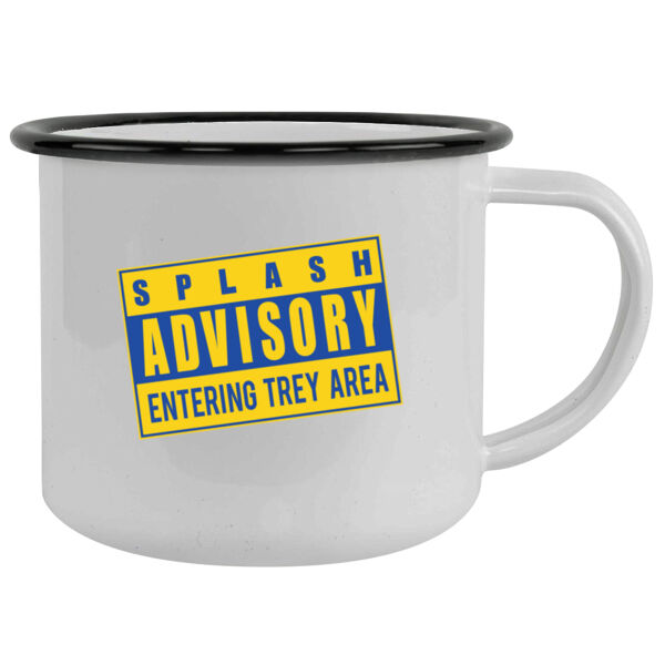 Splash Advisory - 12oz Camping Mug Thumbnail