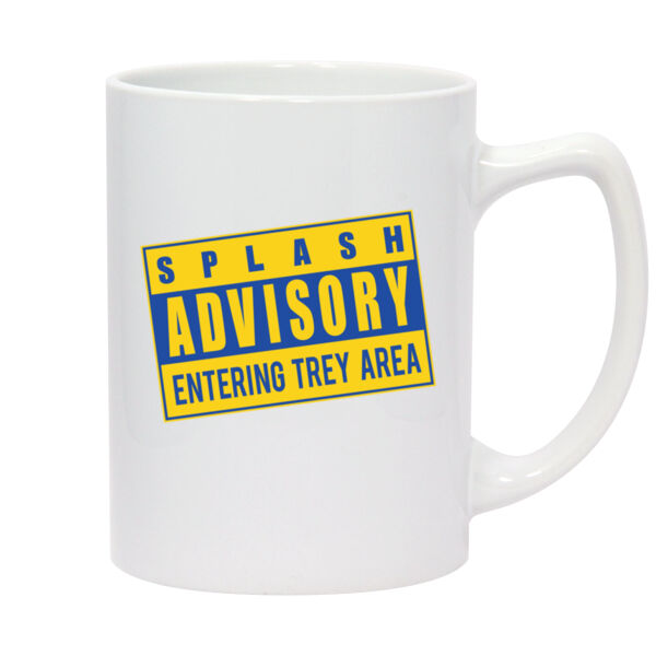Splash Advisory - 14oz White Statesman Mug Thumbnail