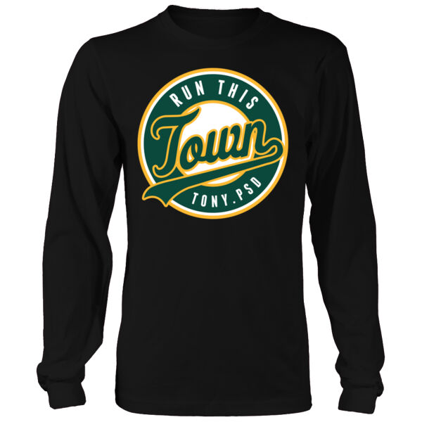 Run This Town - Men's Heavy Long-Sleeve T-Shirt Thumbnail