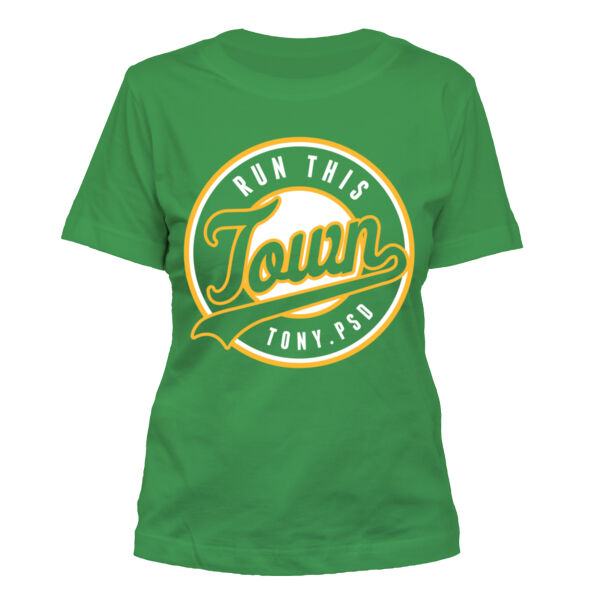 Run This Town - Women's Standard Misses Cut T-Shirt Thumbnail