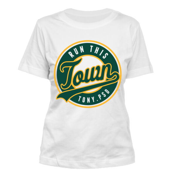 Run This Town - Women's Standard Misses Cut T-Shirt Thumbnail