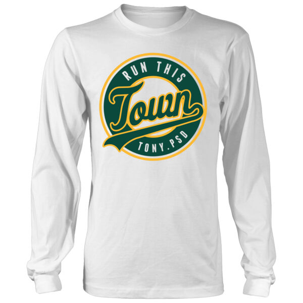 Run This Town - Men's Heavy Long-Sleeve T-Shirt Thumbnail