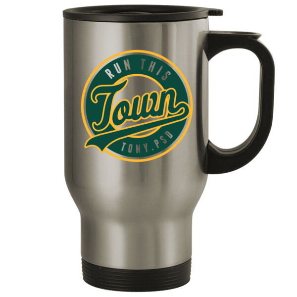 Run This Town - 14oz Stainless Steel Travel Mug Thumbnail