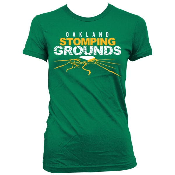 Stomping Grounds - Women's Junior Cut Crewneck T-Shirt Thumbnail