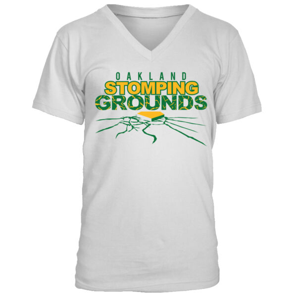 Stomping Grounds - Men's Premium V-Neck T-Shirt Thumbnail