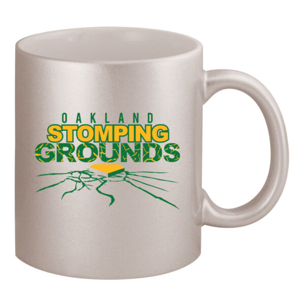 Stomping Grounds - 11oz Metallic Silver Mug Thumbnail