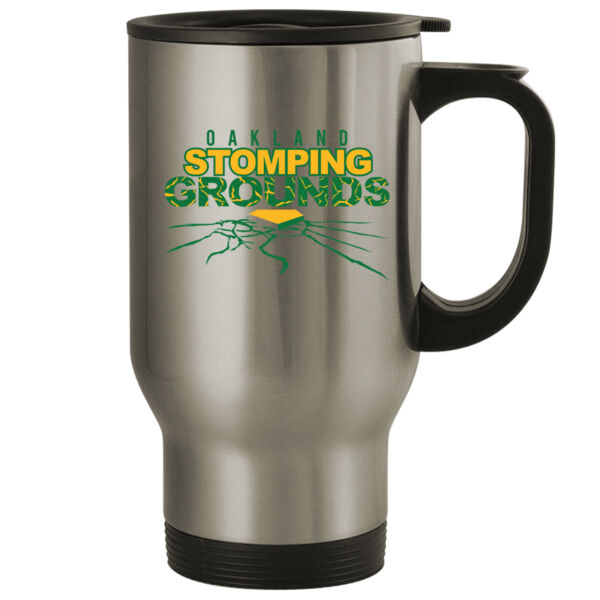 Stomping Grounds - 14oz Stainless Steel Travel Mug Thumbnail