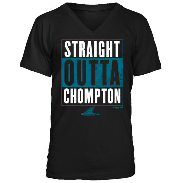 Chompton - Men's Premium V-Neck T-Shirt Thumbnail