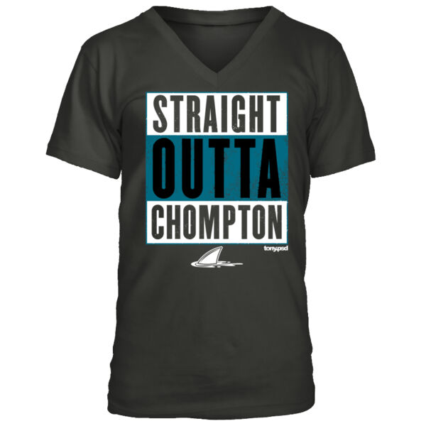 Chompton - Men's Premium V-Neck T-Shirt Thumbnail