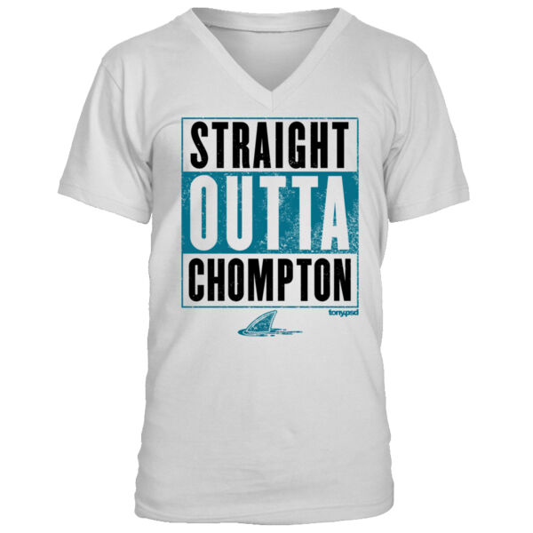 Chompton - Men's Premium V-Neck T-Shirt Thumbnail