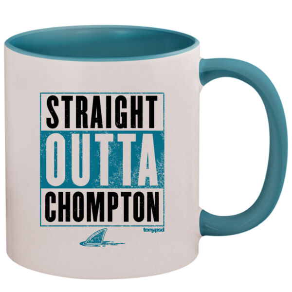 Chompton - 11oz Colored Inner & Handle Mug Thumbnail