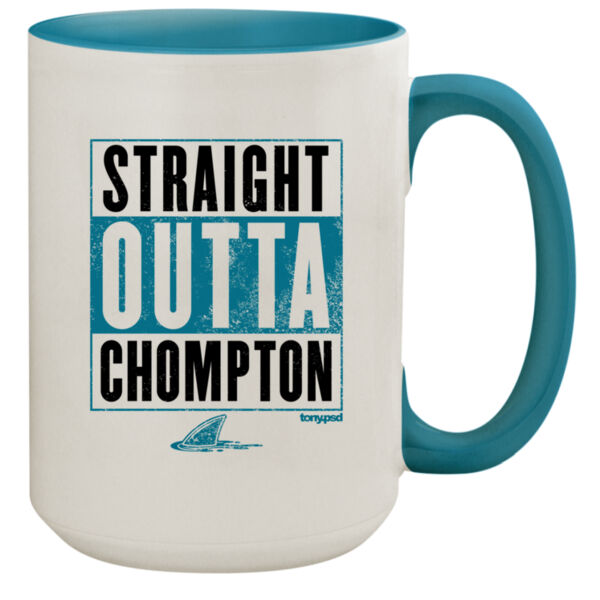 Chompton - 15oz Colored Inner & Handle Mug Thumbnail