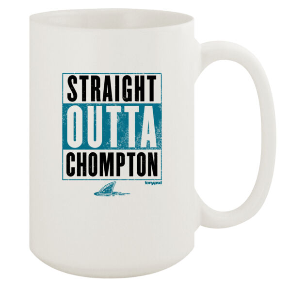 Chompton - 15oz White Mug Thumbnail
