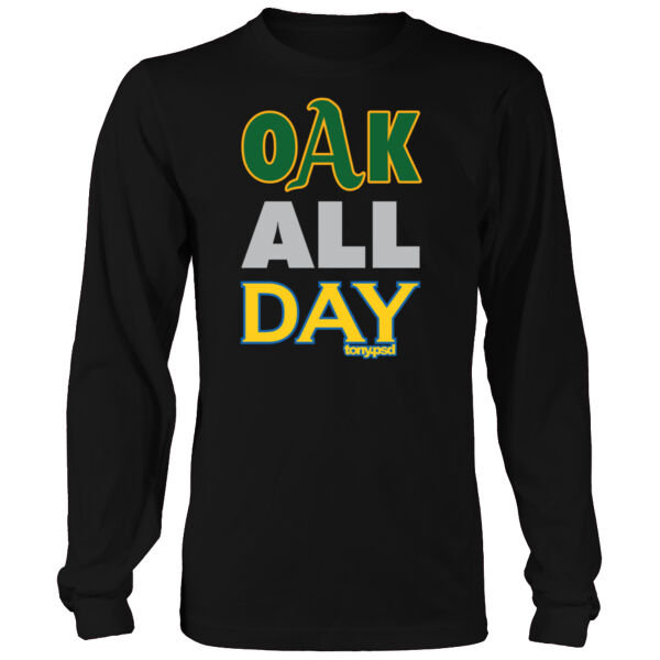Oak All Day - Men's Heavy Long-Sleeve T-Shirt Thumbnail