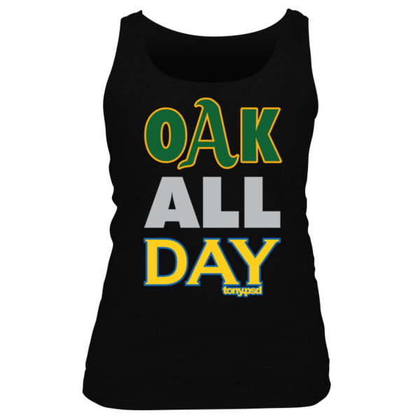 Oak All Day - Women's Basic Tank Top Thumbnail
