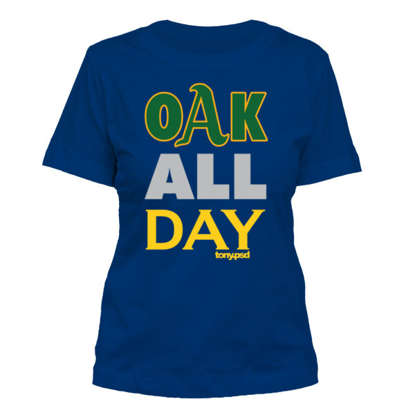 Oak All Day - Women's Standard Misses Cut T-Shirt Thumbnail