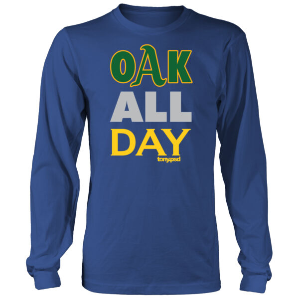 Oak All Day - Men's Heavy Long-Sleeve T-Shirt Thumbnail