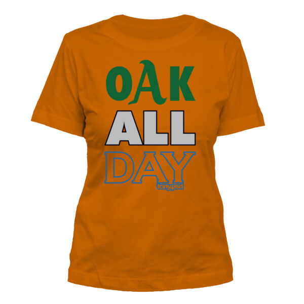 Oak All Day - Women's Standard Misses Cut T-Shirt Thumbnail