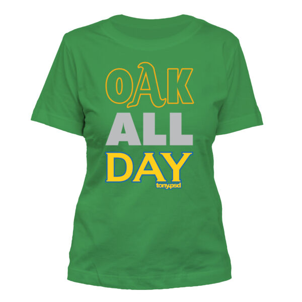 Oak All Day - Women's Standard Misses Cut T-Shirt Thumbnail