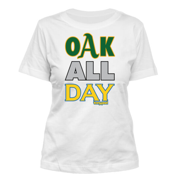 Oak All Day - Women's Standard Misses Cut T-Shirt Thumbnail