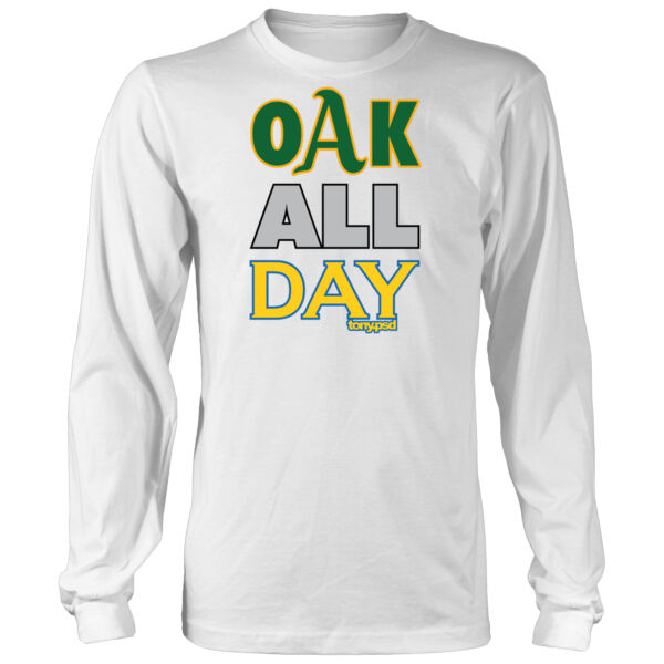 Oak All Day - Men's Heavy Long-Sleeve T-Shirt Thumbnail