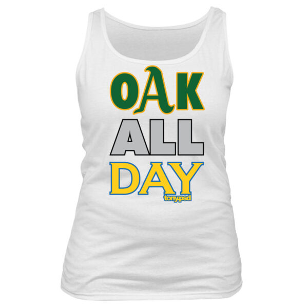 Oak All Day - Women's Basic Tank Top Thumbnail