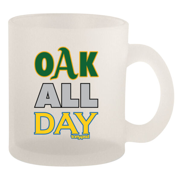 Oak All Day - 10oz Frosted Mug Thumbnail