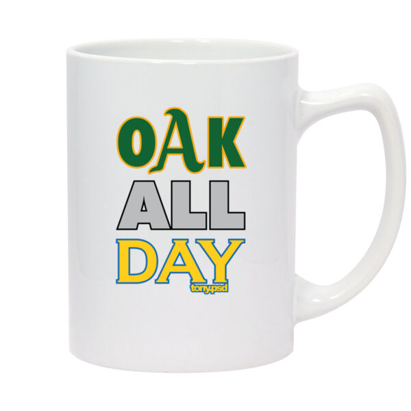 Oak All Day - 14oz White Statesman Mug Thumbnail