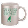 11oz Metallic Silver Mug Thumbnail